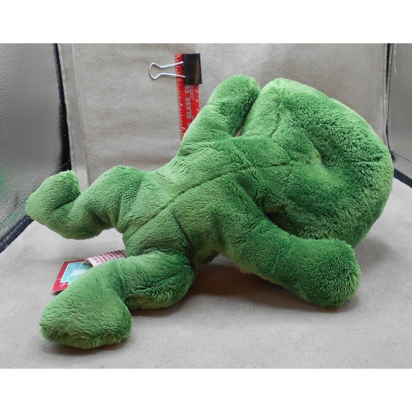 Russ Lil Peepers Christmas Frog #32937 10" Plush w/Tag Big Eyes Rare - Picture 6 of 7